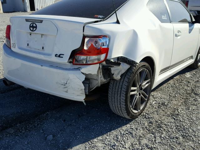 JTKJF5C72C3042920 - 2012 SCION TC WHITE photo 9