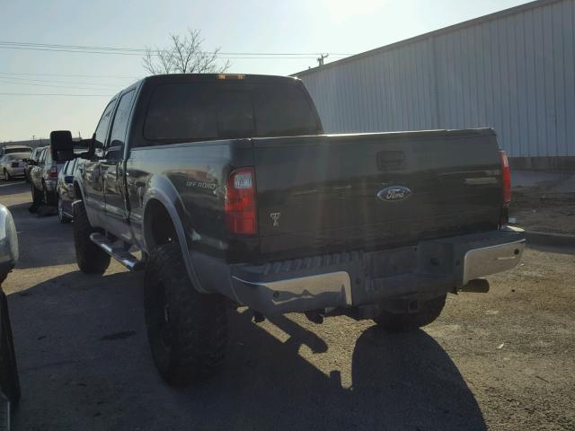 1FTSW2BR7AEB12572 - 2010 FORD F250 SUPER BLACK photo 3