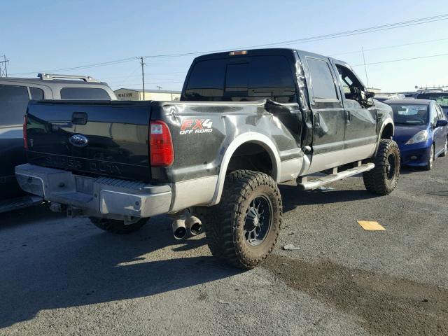 1FTSW2BR7AEB12572 - 2010 FORD F250 SUPER BLACK photo 4