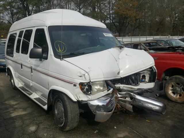 1FDRE14L1XHB29519 - 1999 FORD ECONOLINE WHITE photo 1