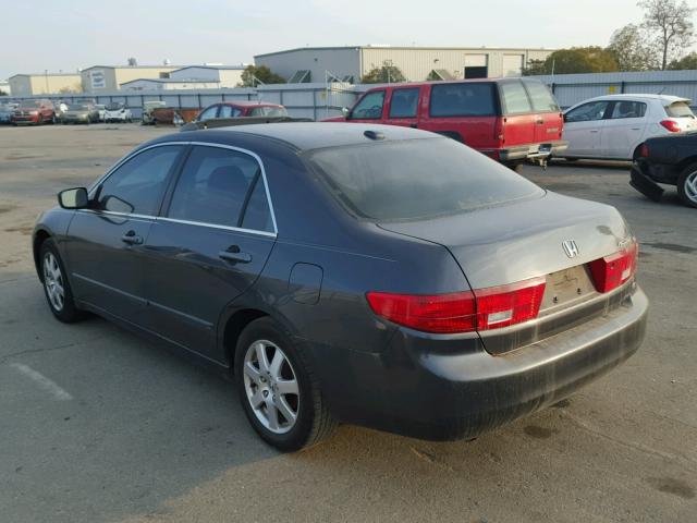 1HGCM665X5A027751 - 2005 HONDA ACCORD EX GRAY photo 3