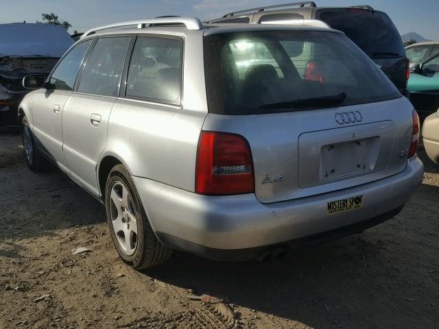 WAUKH68D01A151392 - 2001 AUDI A4 2.8 AVA SILVER photo 3