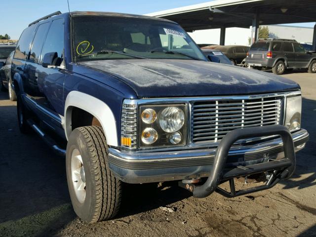 1GKGK26J8VJ724108 - 1997 GMC SUBURBAN K BLUE photo 1