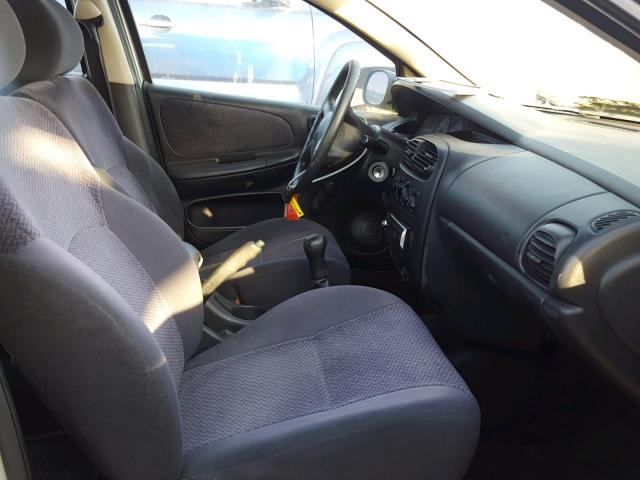 1P3ES46C21D149593 - 2001 PLYMOUTH NEON BASE SILVER photo 5