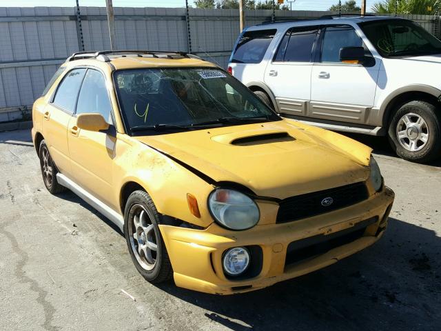 JF1GG29673G804519 - 2003 SUBARU IMPREZA WR YELLOW photo 1