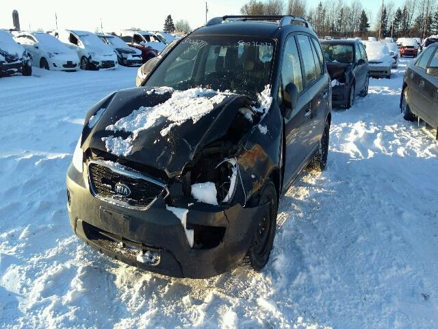 KNAHH8A8XC7401661 - 2012 KIA RONDO BROWN photo 2