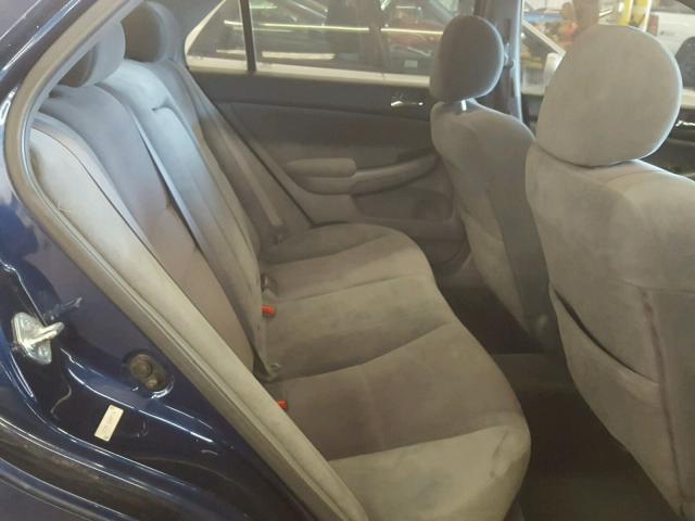 1HGCM56334A031194 - 2004 HONDA ACCORD LX BLUE photo 6