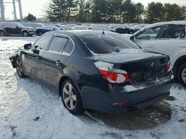 WBANF73507CU21601 - 2007 BMW 530 XI GREEN photo 3