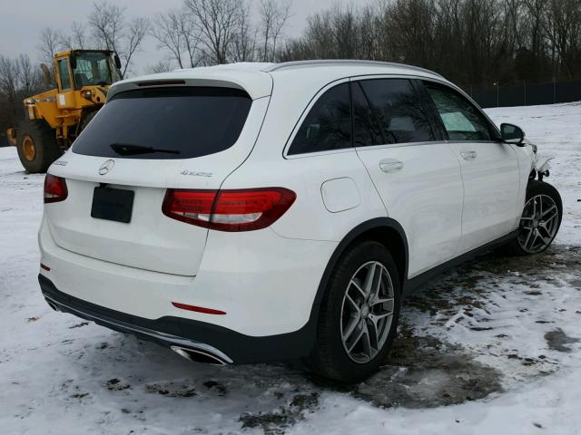 WDC0G4KB3GF069980 - 2016 MERCEDES-BENZ GLC 300 4M WHITE photo 4