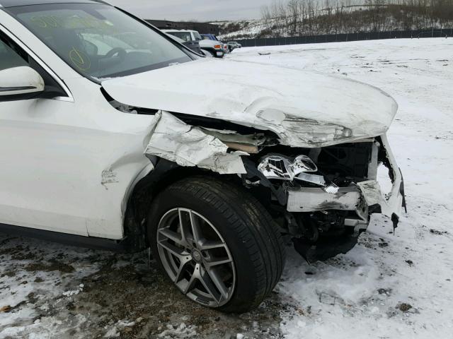 WDC0G4KB3GF069980 - 2016 MERCEDES-BENZ GLC 300 4M WHITE photo 9