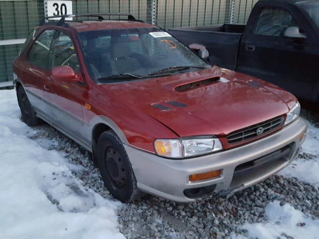 JF1GF4854YH803918 - 2000 SUBARU IMPREZA OU RED photo 1