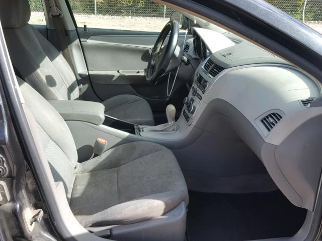 1G1ZH57B794226670 - 2009 CHEVROLET MALIBU 1LT BLACK photo 5