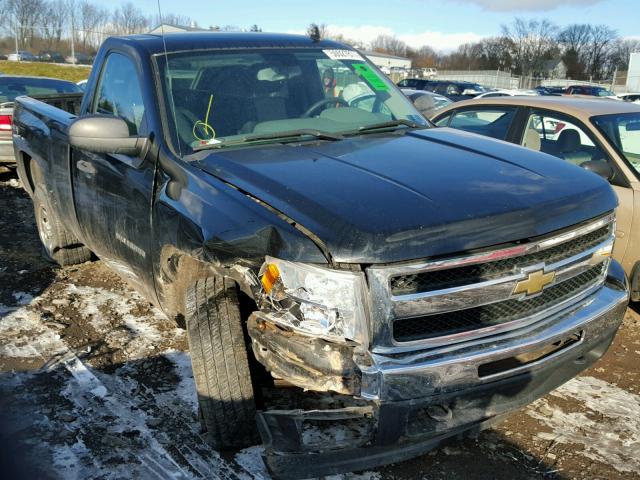 1GCEK14C49Z282324 - 2009 CHEVROLET SILVERADO BLACK photo 1