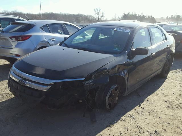 3FAHP0HG0AR243234 - 2010 FORD FUSION SE BLACK photo 2