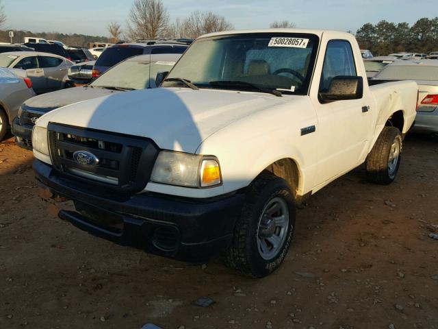 1FTYR10DX8PA65524 - 2008 FORD RANGER WHITE photo 2