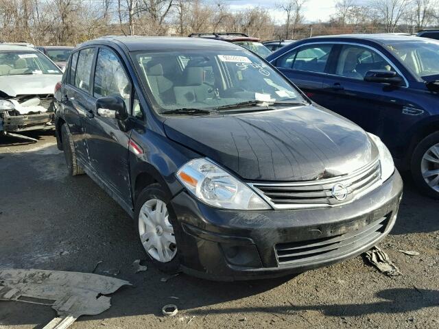 3N1BC1CP4BL368995 - 2011 NISSAN VERSA S BLACK photo 1