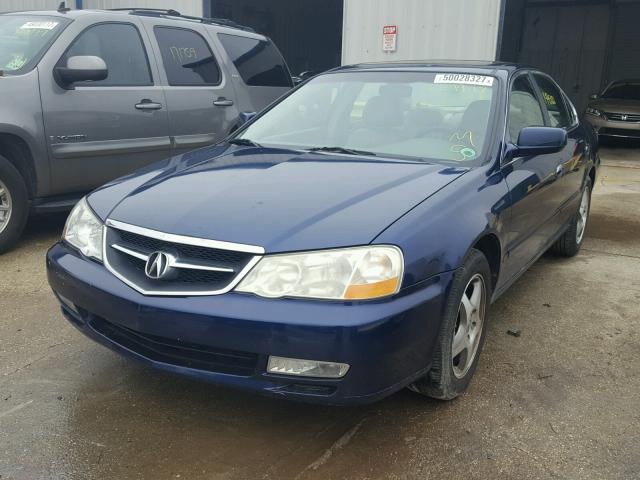 19UUA56652A025126 - 2002 ACURA 3.2TL BLUE photo 2