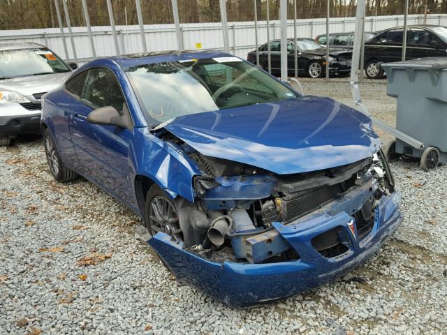 1G2ZH158264172606 - 2006 PONTIAC G6 GT BLUE photo 1