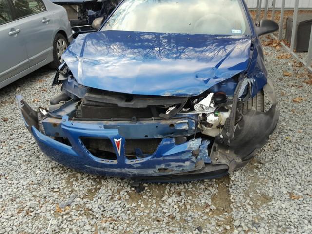 1G2ZH158264172606 - 2006 PONTIAC G6 GT BLUE photo 9