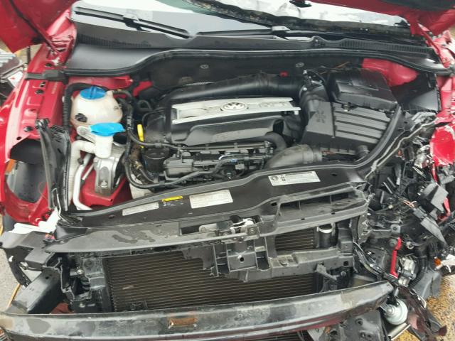 WVWBW8AH8EV004740 - 2014 VOLKSWAGEN EOS KOMFOR წითელი ფოტო 7