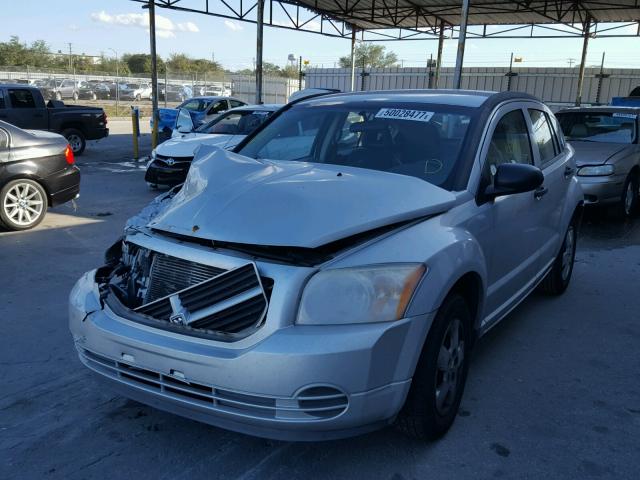 1B3HB28B07D537700 - 2007 DODGE CALIBER SILVER photo 2