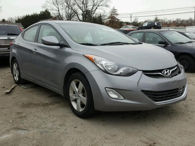 KMHDH4AE0DU938358 - 2013 HYUNDAI ELANTRA GL GRAY photo 1