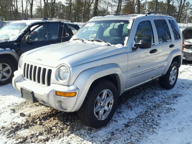 1J4GL58K23W719898 - 2003 JEEP LIBERTY LI SILVER photo 2