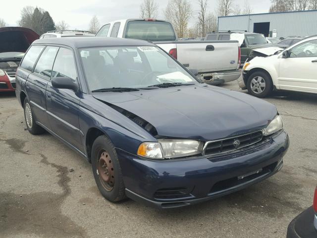 4S3BK4351X7305722 - 1999 SUBARU LEGACY L BLUE photo 1