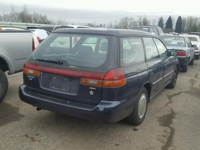 4S3BK4351X7305722 - 1999 SUBARU LEGACY L BLUE photo 4