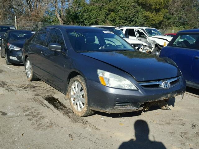 1HGCM66567A090574 - 2007 HONDA ACCORD EX GRAY photo 1