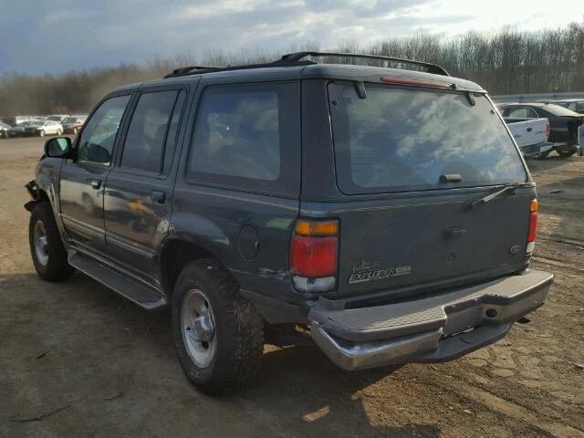 1FMDU34X4TUB63354 - 1996 FORD EXPLORER GREEN photo 3