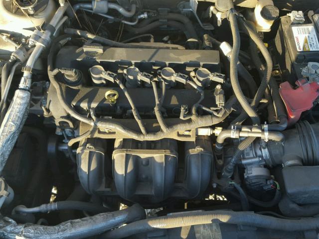 3FAHP0HA3AR333165 - 2010 FORD FUSION SE SILVER photo 7