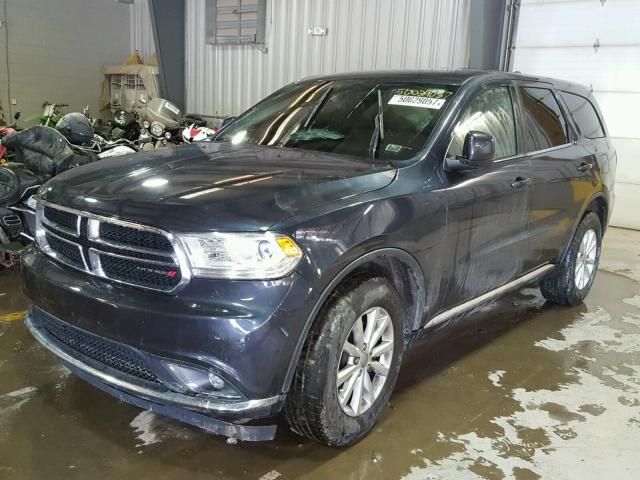 1C4RDJAG2EC550724 - 2014 DODGE DURANGO SX GRAY photo 2