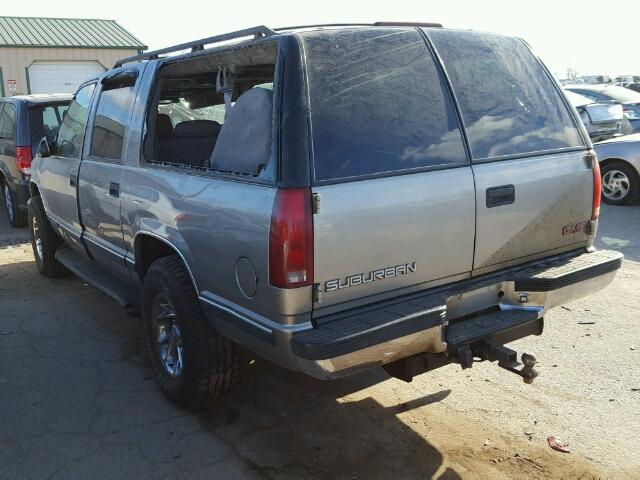 1GKFK16R2XJ773626 - 1999 GMC SUBURBAN K BEIGE photo 3