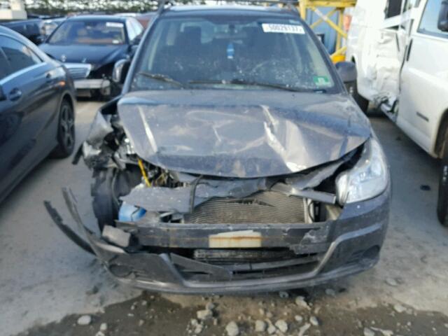 JS2YB5A31A6301724 - 2010 SUZUKI SX4 BASE GRAY photo 9