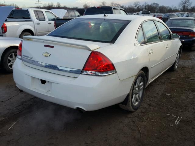 2G1WU581269295103 - 2006 CHEVROLET IMPALA LTZ WHITE photo 4