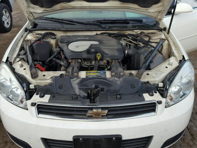 2G1WU581269295103 - 2006 CHEVROLET IMPALA LTZ WHITE photo 7