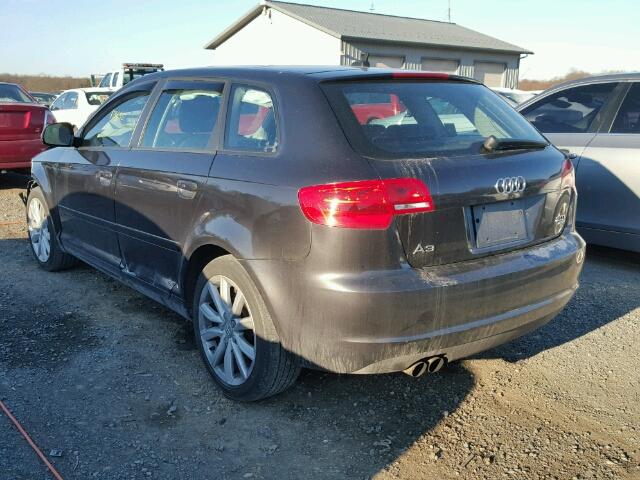 WAUKF78P49A106764 - 2009 AUDI A3 2.0T QU GRAY photo 3