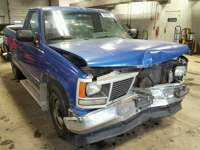 1GTFC24C6LE549663 - 1990 GMC SIERRA C25 BLUE photo 1