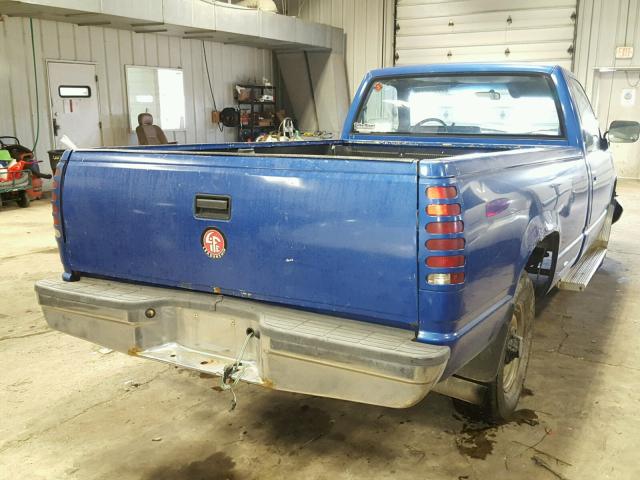 1GTFC24C6LE549663 - 1990 GMC SIERRA C25 BLUE photo 4