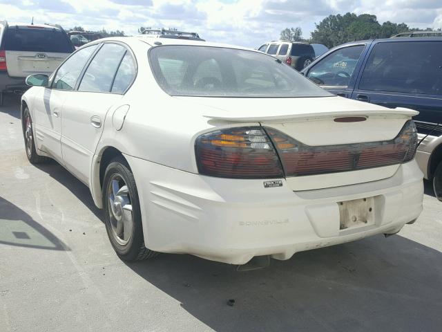 1G2HY54K314206870 - 2001 PONTIAC BONNEVILLE WHITE photo 3