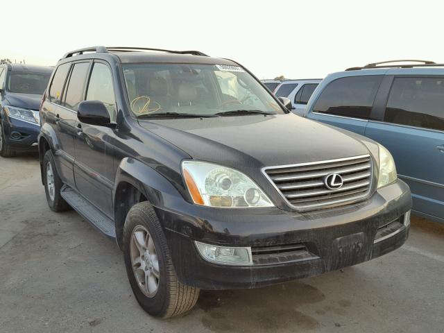 JTJBT20X740044640 - 2004 LEXUS GX 470 BLACK photo 1