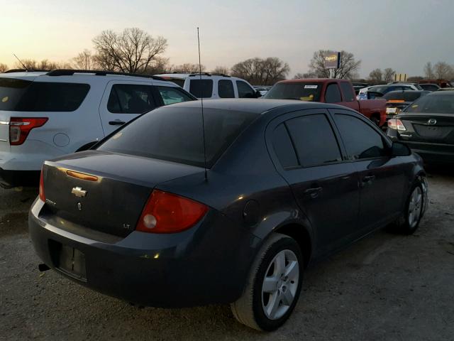 1G1AL58F687209921 - 2008 CHEVROLET COBALT LT GRAY photo 4