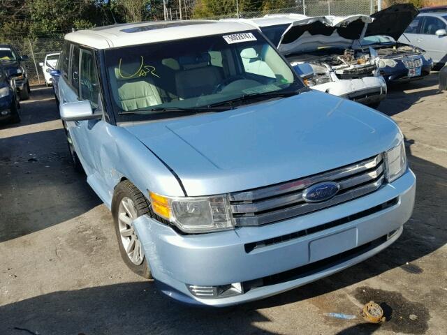 2FMDK52C69BA27985 - 2009 FORD FLEX SEL Կապույտ լուսանկար 1