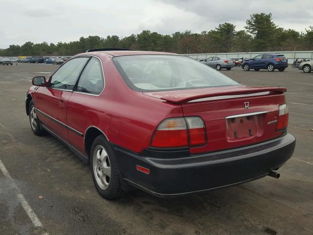 1HGCD7203VA029423 - 1997 HONDA ACCORD SE RED photo 3