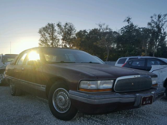 1G4BT5373NR401143 - 1992 BUICK ROADMASTER MAROON photo 1