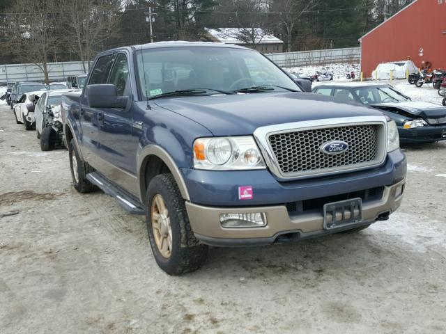 1FTPW14594KD31663 - 2004 FORD F150 SUPER BLUE photo 1