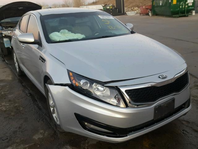 5XXGM4A72DG094800 - 2013 KIA OPTIMA LX SILVER photo 1