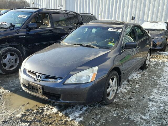 1HGCM56754A134359 - 2004 HONDA ACCORD EX GRAY photo 2