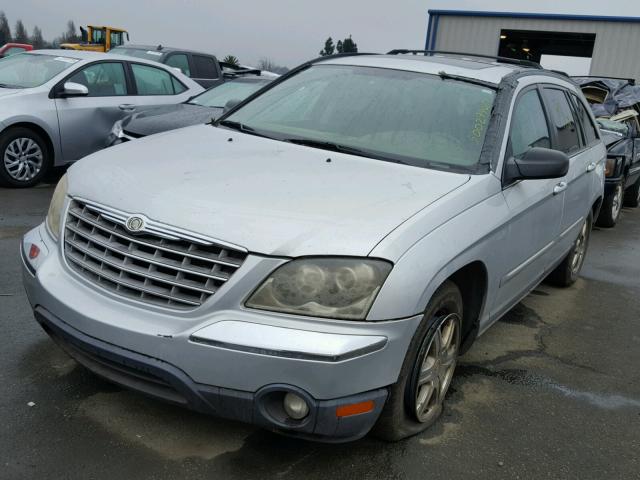 2C8GF68464R335250 - 2004 CHRYSLER PACIFICA SILVER photo 2